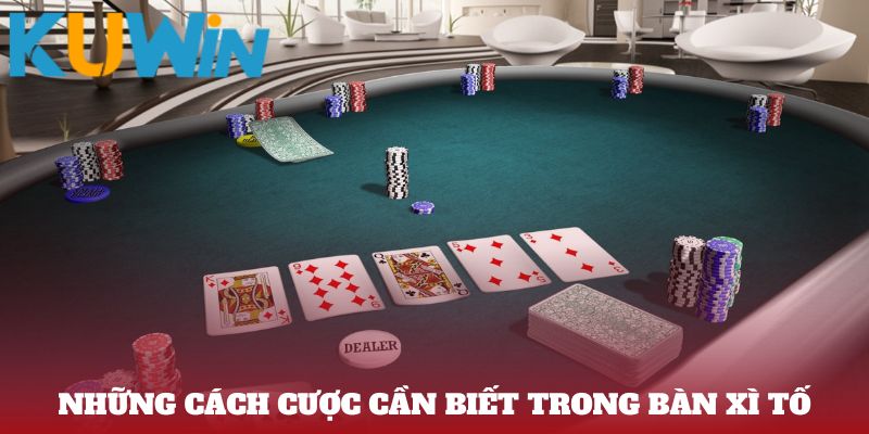 Những cách cược cần biết trong bàn Xì Tố